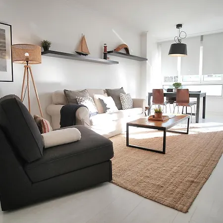 Daire White Cozy Flat In Donostia *